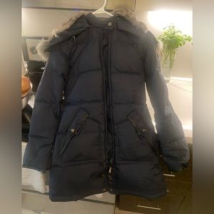 PAJAR XS navy parka- real fur